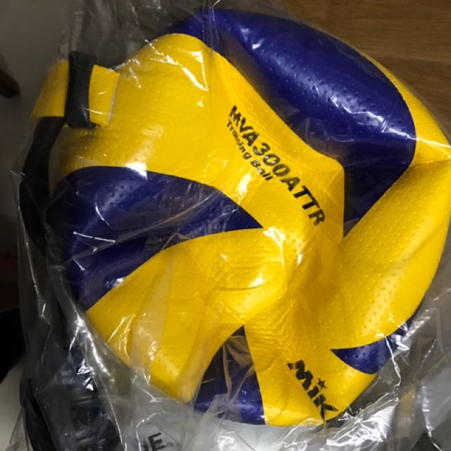 Mikasa Mva300Attr Spiking Training Volleyball, Sports Equipment, Sports &  Games, Racket & Ball Sports On Carousell