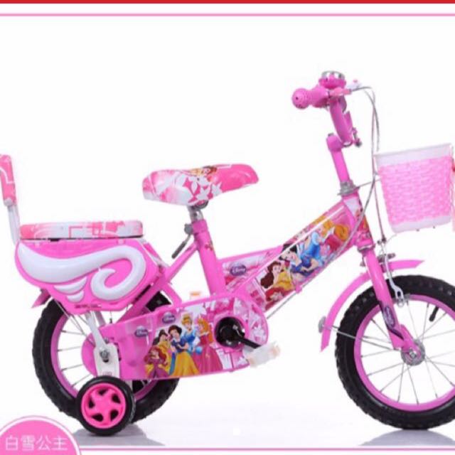 Sales 18 inch Disney Bicycle Toys Kids Bicycle Pink Snowwhite