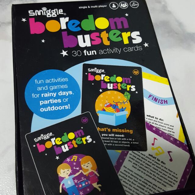 Smiggle Activity Cards (Category: Board Games & Puzzles) located in Singapore. Submitted by harlequin246 (Listing ID 102416358, Image 1). Description: .