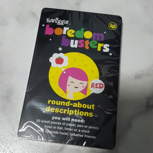 Smiggle Activity Cards (Category: Board Games & Puzzles) located in Singapore. Submitted by harlequin246 (Listing ID 102416358, Image 2). Description: .