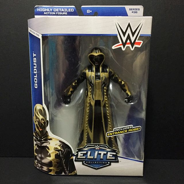 Wwe Elite Collection Goldust Series 36 Entrance Robe Mattel Action Figure New Sport Click on image to enlarge. wwe elite collection goldust series 36