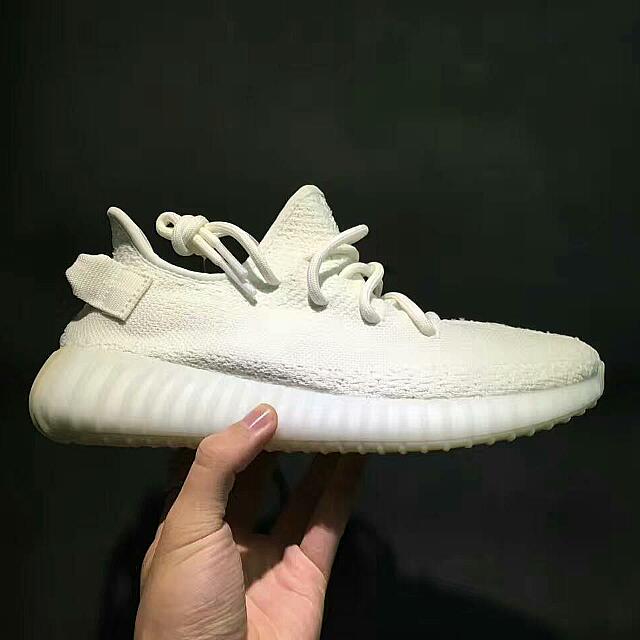 FREE BOOST BALL！ YEEZY 350 Cream White 