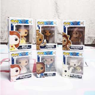 Belle Live Action Funko Pop Set (No box, for OOB collectors), Hobbies &  Toys, Toys & Games on Carousell