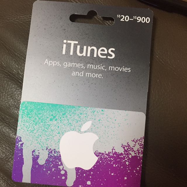 $20 itunes gift card, tickets & vouchers, vouchers on carousell $20 itunes gift card,