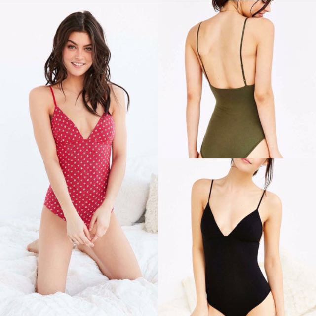 AA Basic Spaghetti Bodysuits Instock (Category: Sleeveless) located in Singapore. Submitted by vanesthai2801 (Listing ID 102562771, Image 1). Description: .