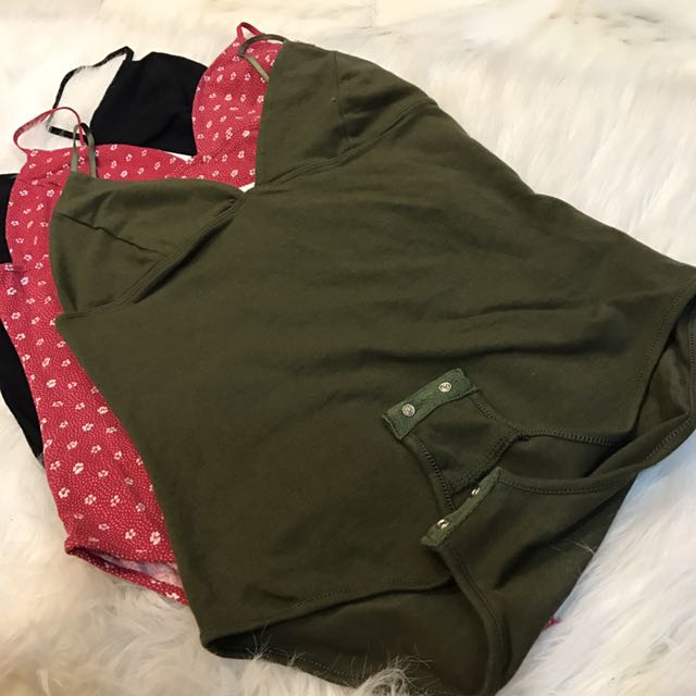 AA Basic Spaghetti Bodysuits Instock (Category: Sleeveless) located in Singapore. Submitted by vanesthai2801 (Listing ID 102562771, Image 3). Description: .