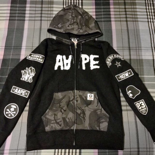 Aape Zip Up Hoodie