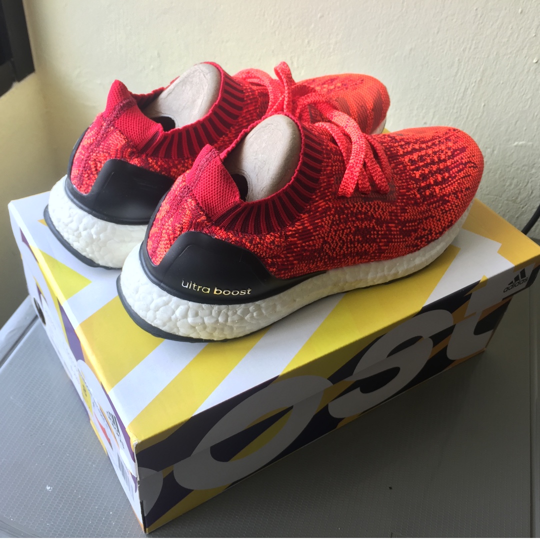adidas ultra boost uncaged tan solar red