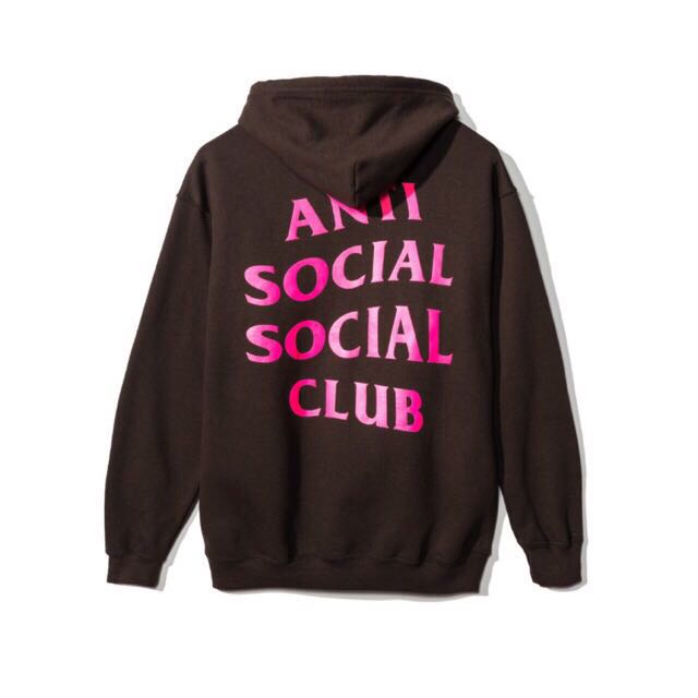 Anti Social Social Club ASSC Thunder Twice Zip Hoodie Price Negotiable Instock Men s Fashion Tops Sets Hoodies on Carousell