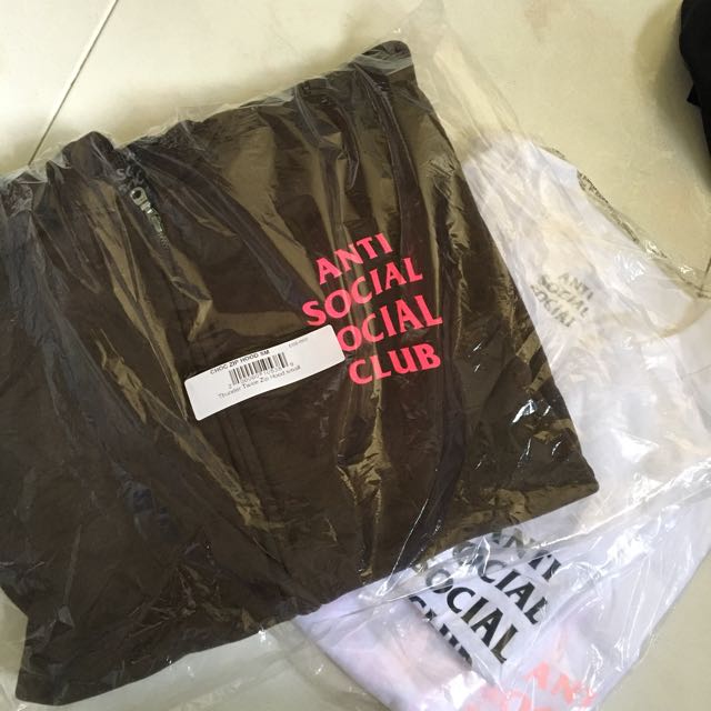 Anti social social club thunder hoodie outlet