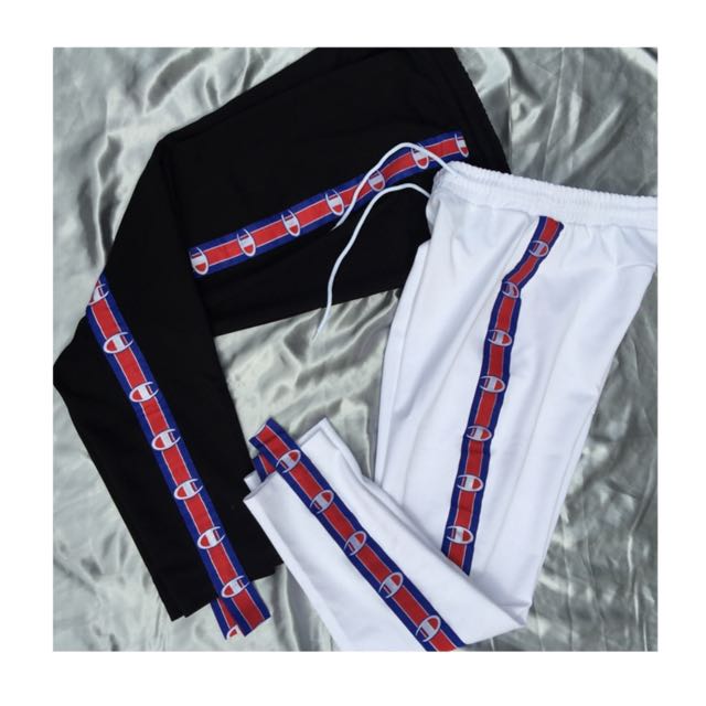 champion vetements track pants