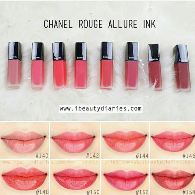 CHANEL pink (ROUGE ALLURE INK) Matte Liquid Lip Colour