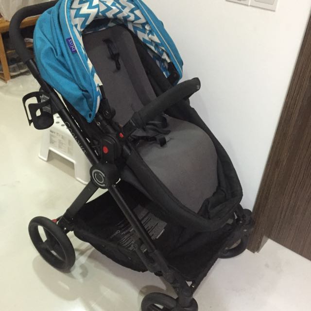 Contours bliss 4 in 1 stroller in laguna blue 2025