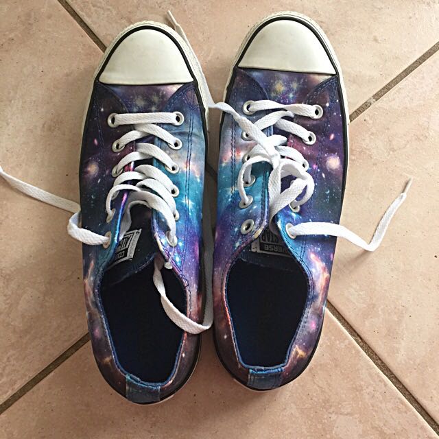 Galaxy print converse new arrivals