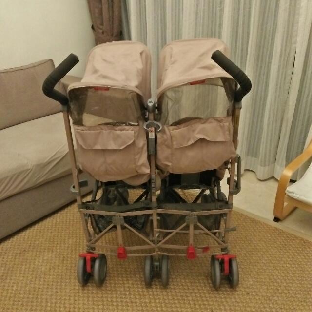 Mac double deals stroller