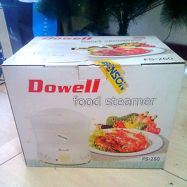 DOWELL Food Steamer FS260, TV & Home Appliances, Kitchen Appliances