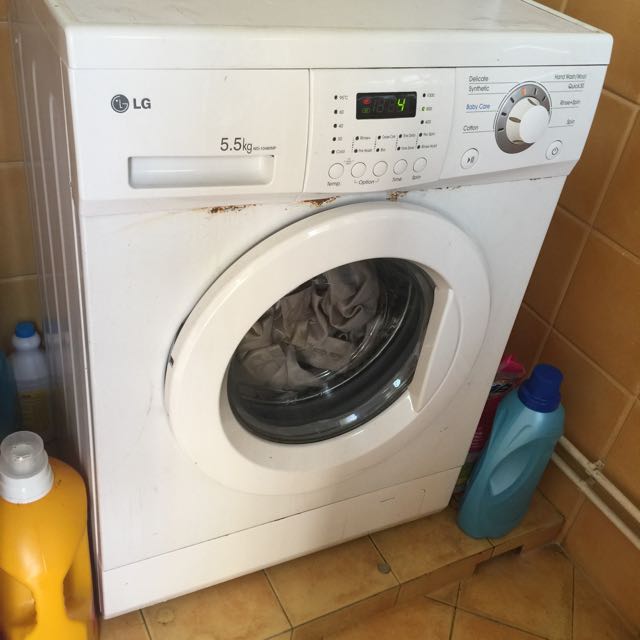 Lg front load 5.5 on sale kg washing machine