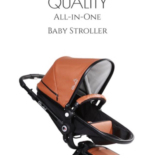 gubi platino stroller