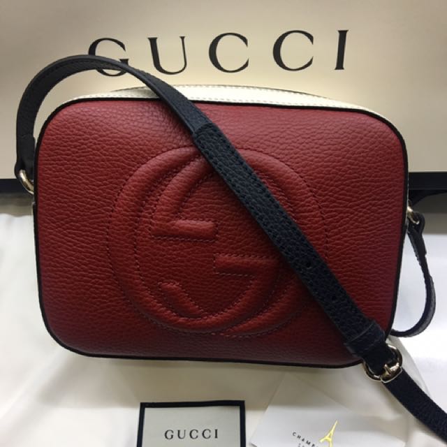 GUCCI Disco Soho Bag Tri Color, Luxury, Bags & Wallets on Carousell