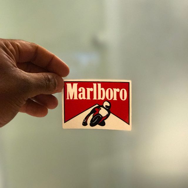 Marlboro Sticker, Car Accessories on Carousell