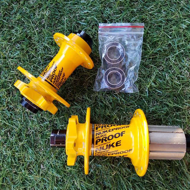 Nukeproof hubs top