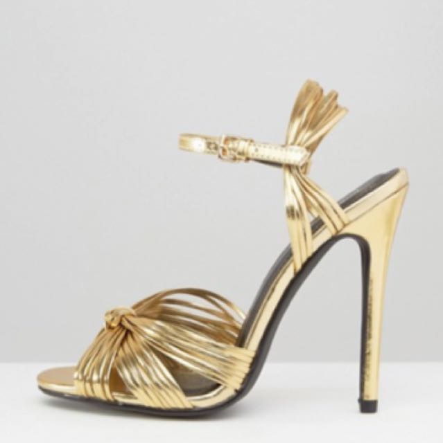 public desire gold heels