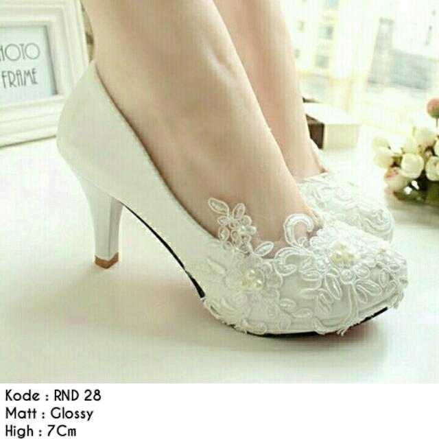 Sepatu Heels Putih Olshop Fashion Olshop Wanita On Carousell