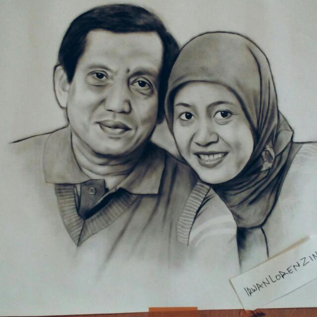 Sketsa Wajah Mirip 99 Jasa Membuat Lukisan Desain Kerajinan Tangan Karya Seni Di Carousell