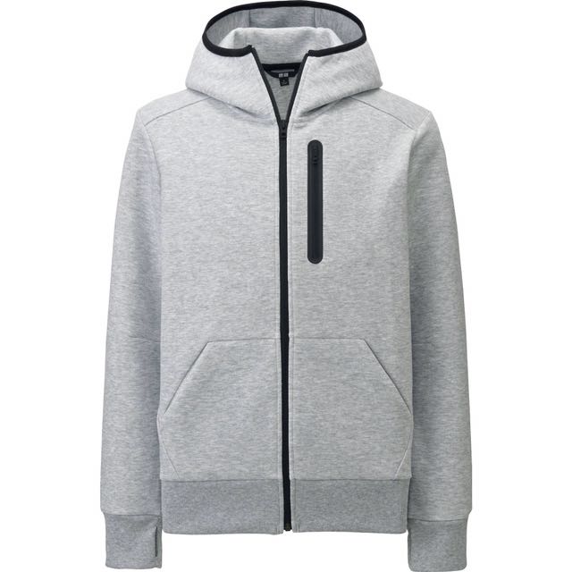 Reduced Uniqlo Mens Dry stretch Hoodie Men s Fashion Tops Sets