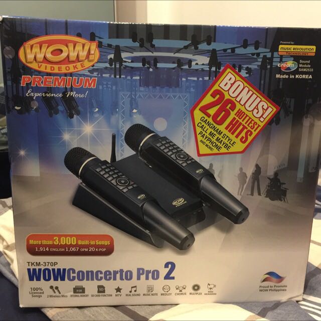 WOW MAGIC SING KARAOKE VIDEOKE (magicsing), TV & Home Appliances, TV