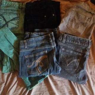 skinny jean set size 6/8