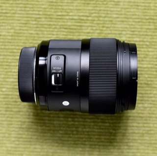 Sigma 35mm f/1.4 For Nikon Body