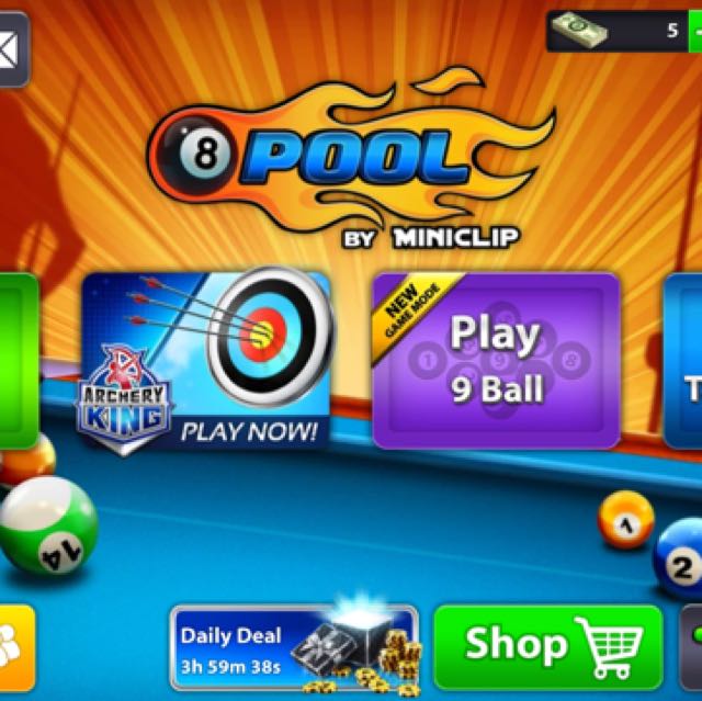 8 Ball Pool Account 6 Legendary Cues Everything Else On Carousell