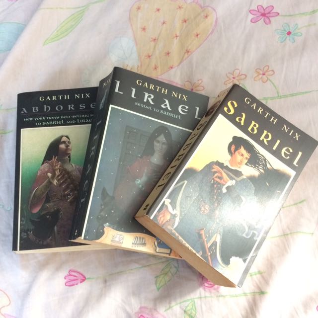 Abhorsen Trilogy Sabriel Lirael Abhorsen By Garth Nix Books
