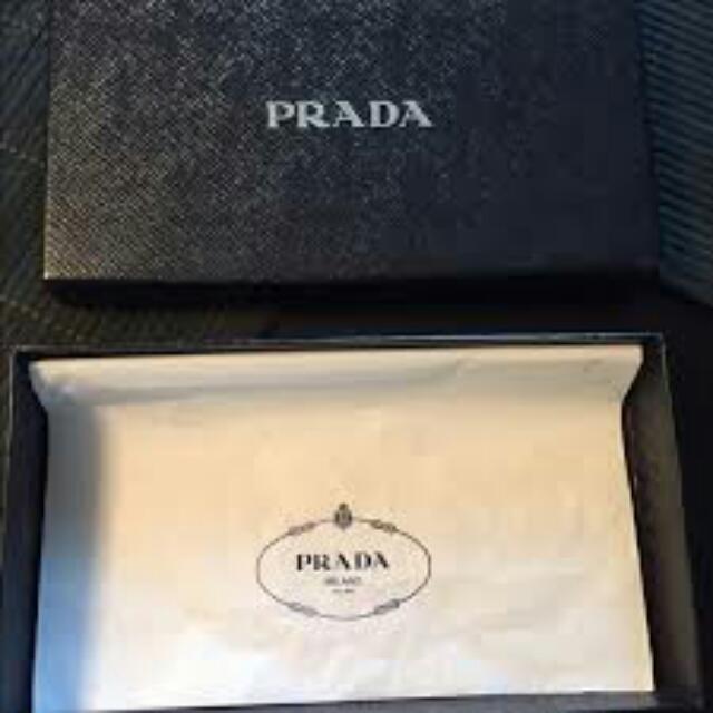 prada purse box