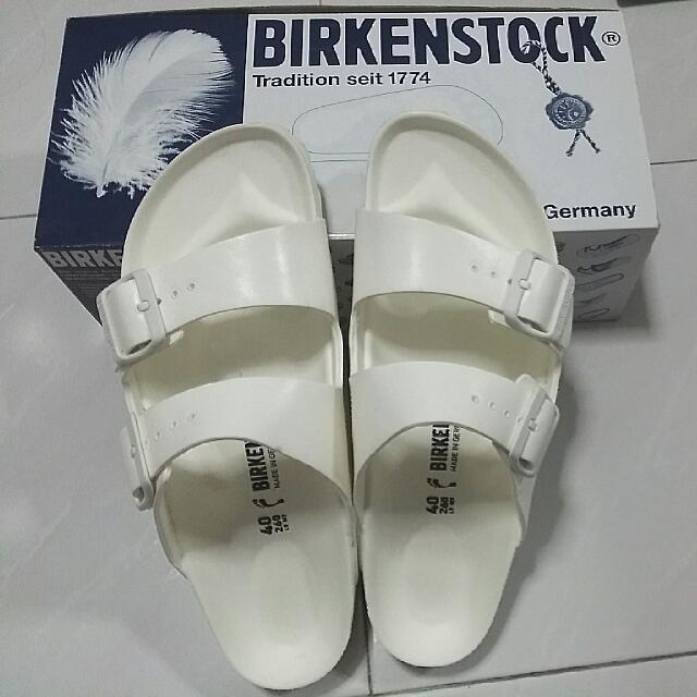 white double strap birkenstocks