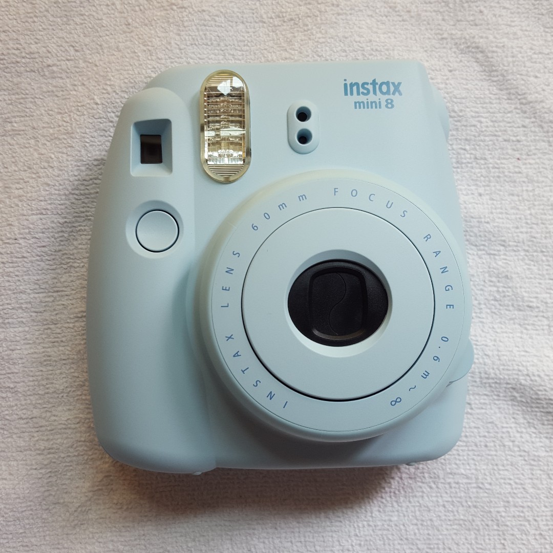 (Brand New) Fujifilm Instax Mini 8 (Blue), Photography, Cameras on Carousell