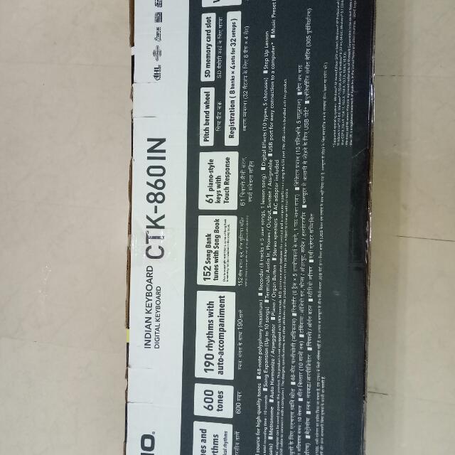 Casio ctk 860in price hotsell