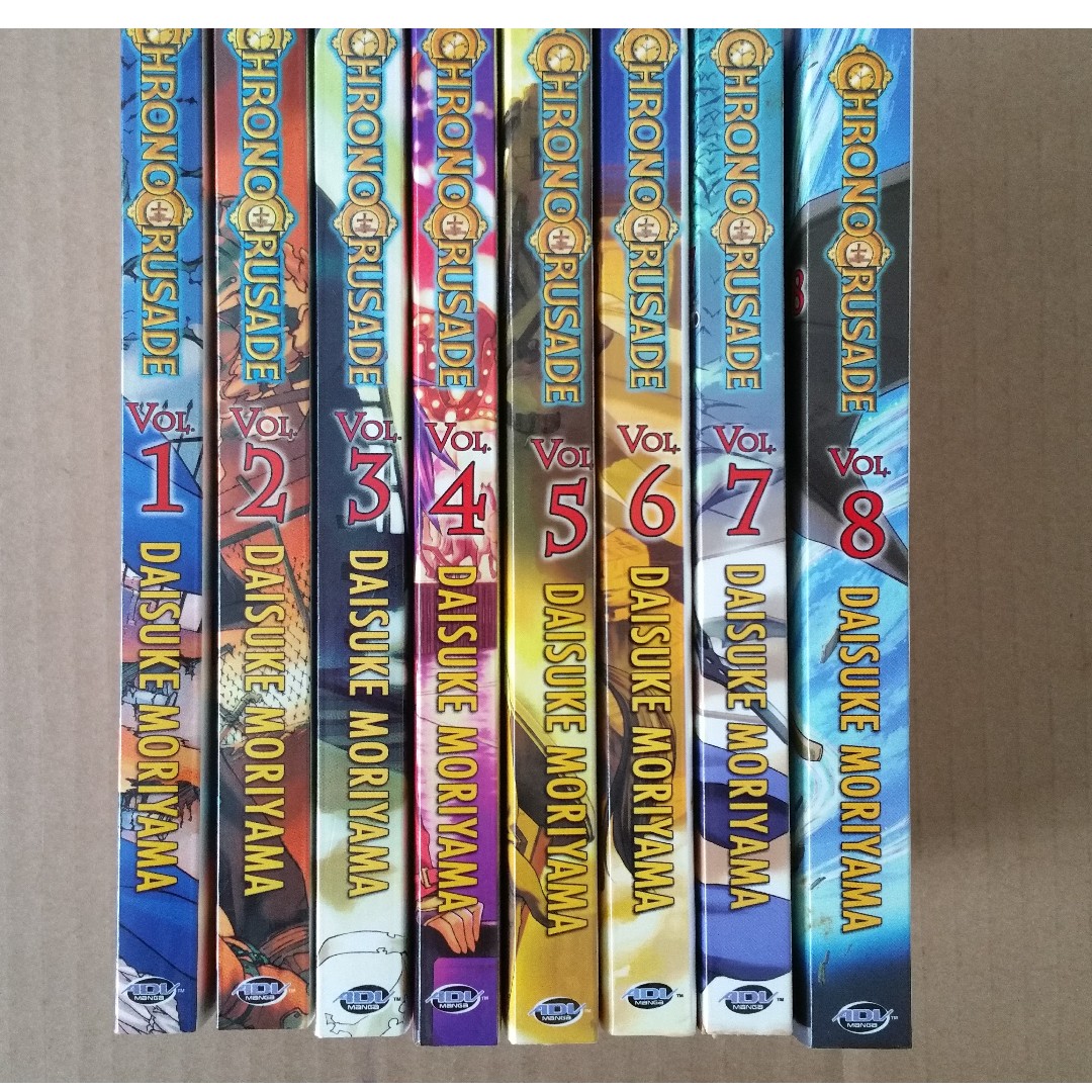 Wallpaper Chrono Crusade Complete Set 8 Volumnes Manga Graphic Novel For Android Free
