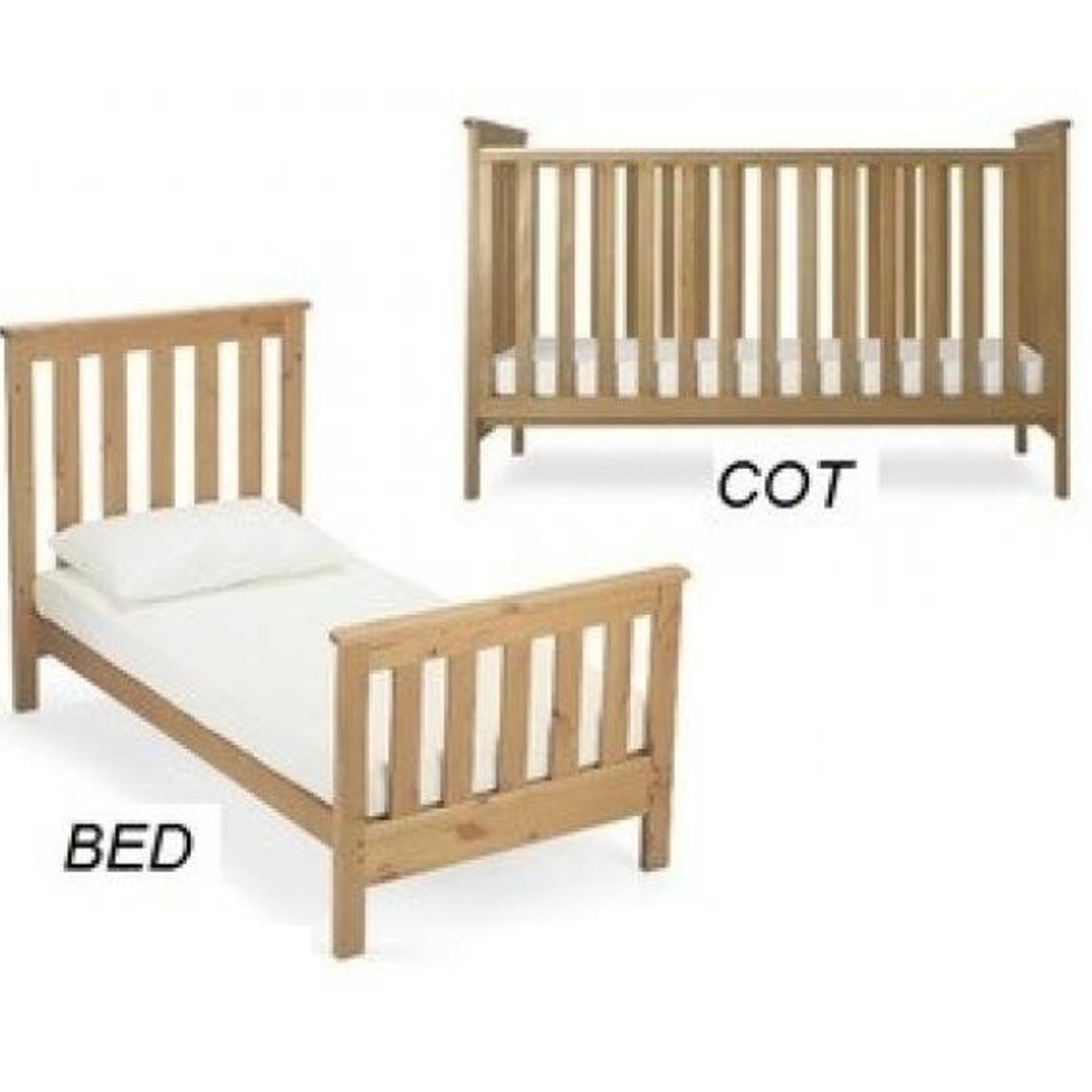 cot bed to single bed