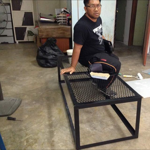 Custom Kerusi Besi High Quality, Furniture & Home Living, Furniture