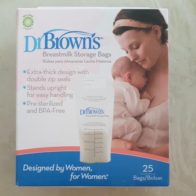 Dr Brown's milk storage bags, Babies & Kids, Nursing & Feeding,  Breastfeeding & Bottle Feeding on Carousell