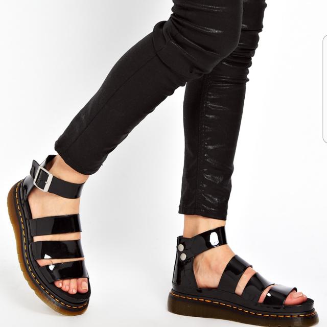Dr martens clarissa patent hotsell