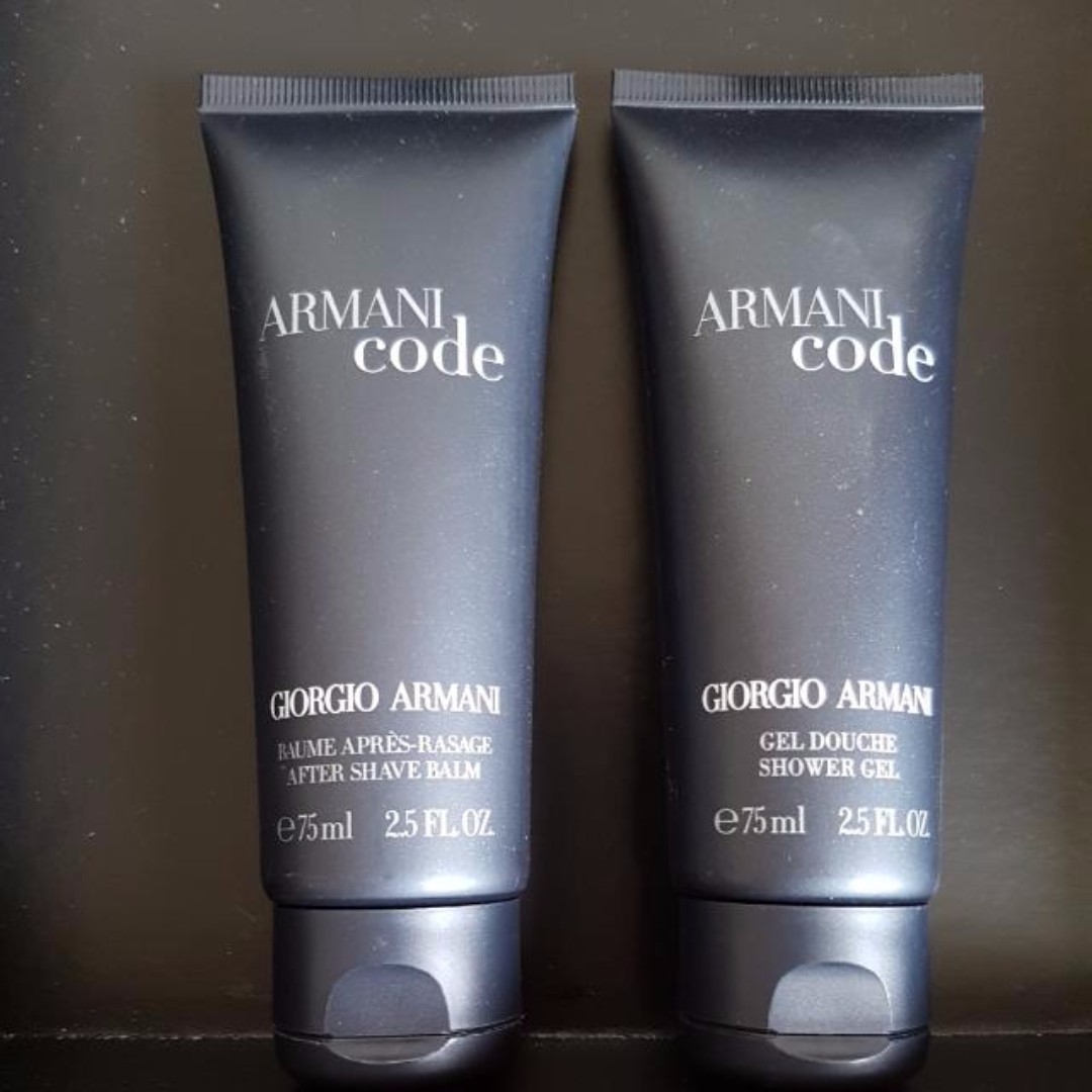 giorgio armani code shower gel