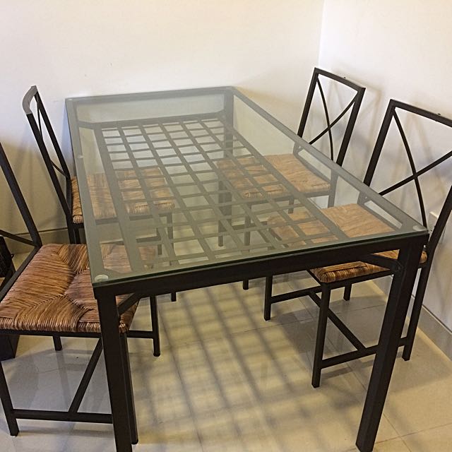 Granas Dining Table 4 Chairs Furniture Tables On Carou Photo