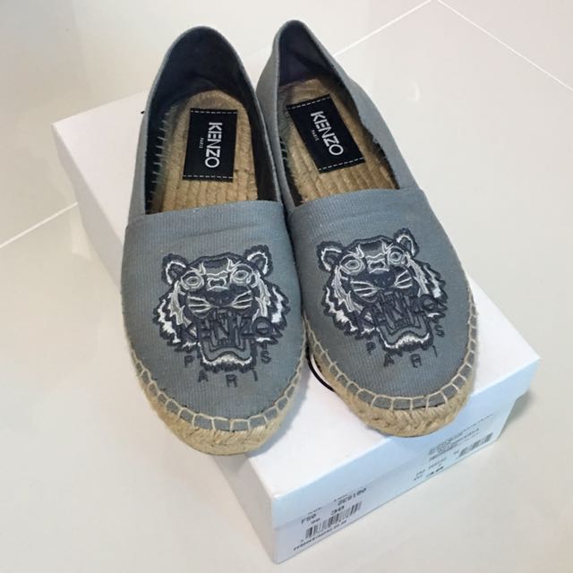 Kenzo espadrilles clearance grey
