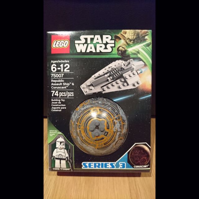 Lego Star Wars Republic Assault Ship Coruscant 75007 Hobbies Toys Toys Games on Carousell