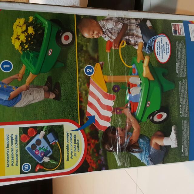 little tikes garden cart