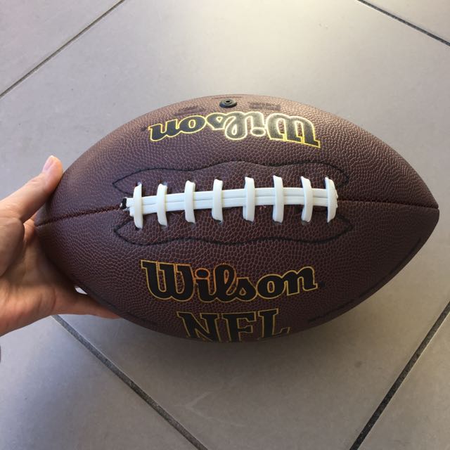 Nfl American Football Composite Leather Tackfield Official Size 9