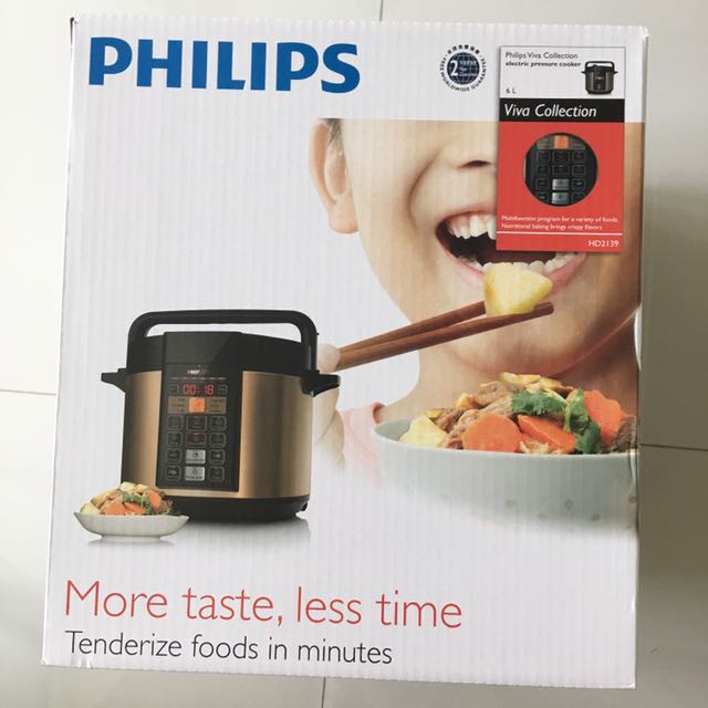 Philips Pressure Cooker HD2139 Viva, TV & Home Appliances, Kitchen
